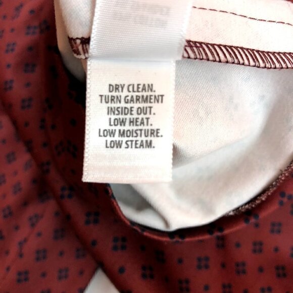 St. John Sports Burgundy Emma Pants 8 - Picture 7 of 8